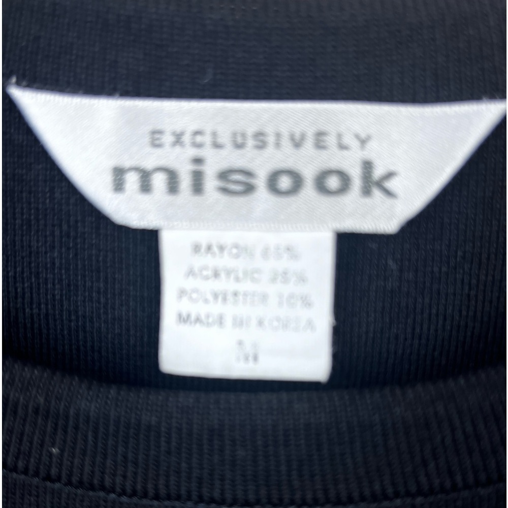 Exclusively Misook Black Basic Tank Stretchy Blaz… - image 3